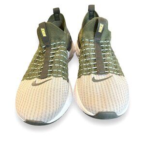 Men's Nike Reach Phantom Run Flyknit 2 Rough Green Sequoia sz 10.5